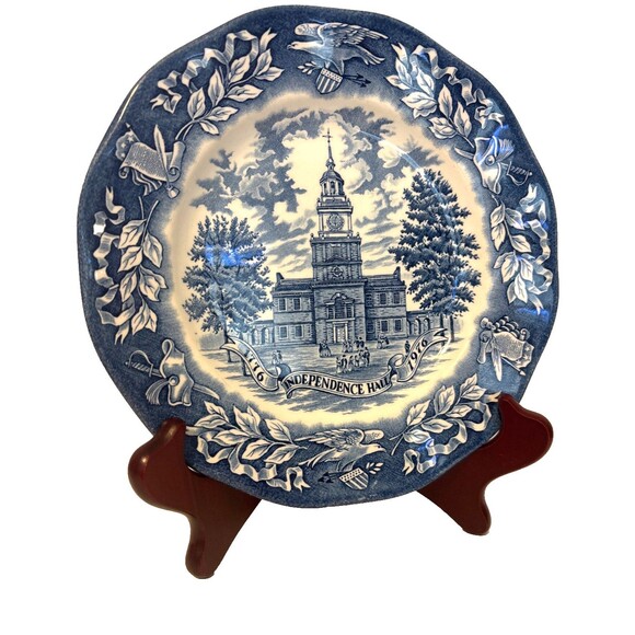 Wedgwood Other - Avon Independence Hall Bicentennial Plate Special Edition Wedgwood England 1976